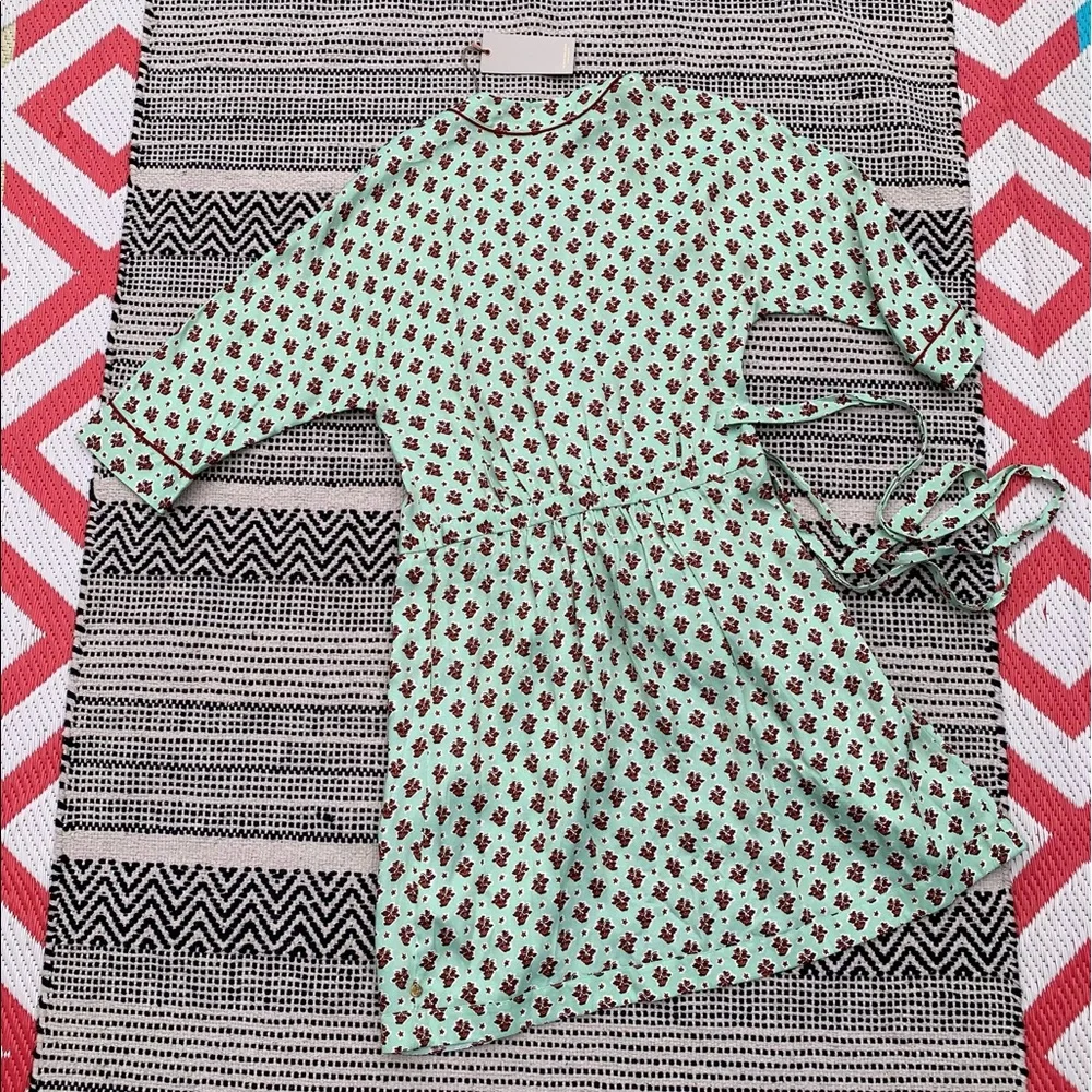 NWT Scotch & Soda Journee au Soleil Silky ½ Sleeve Robe size XS - Picture 2 of 6